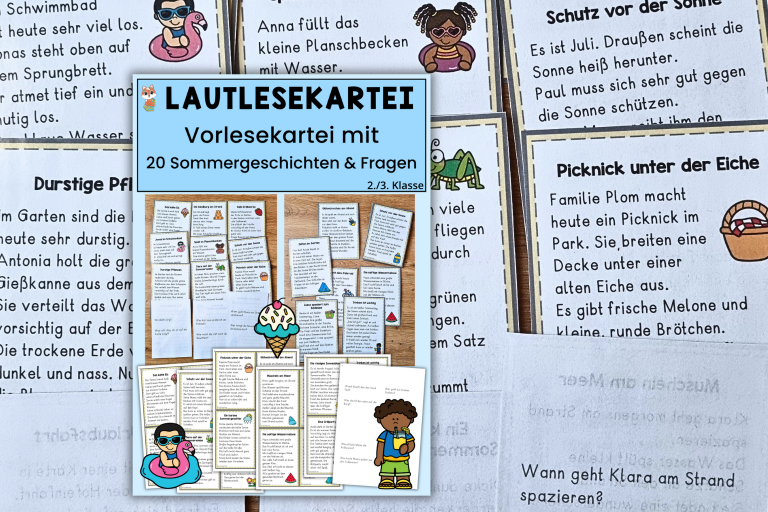 Lautlesekartei 20 Sommergeschichten